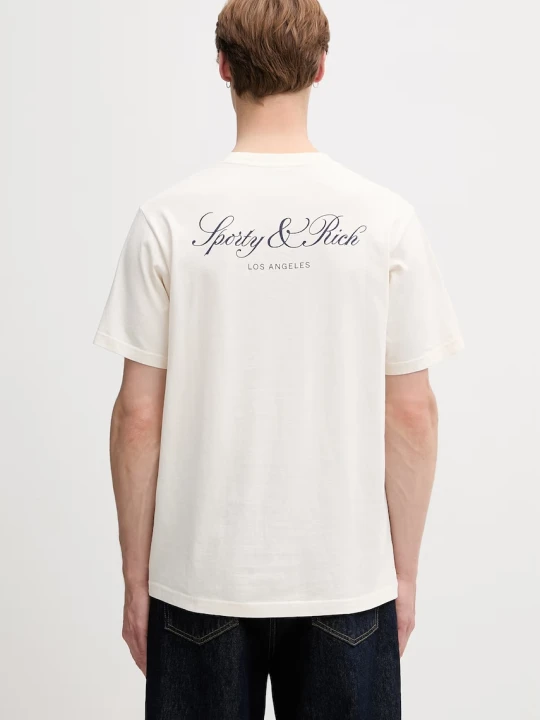 Zdjęcie produktu Sporty & Rich Vendome LA T-shirt bawełniany