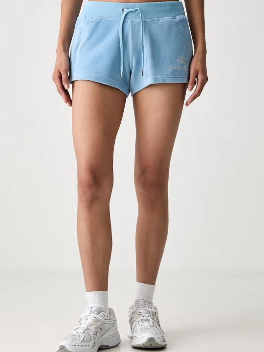 Zdjęcie produktu Sporty & Rich x Juicy Couture szorty dresowe bawełniane damskie