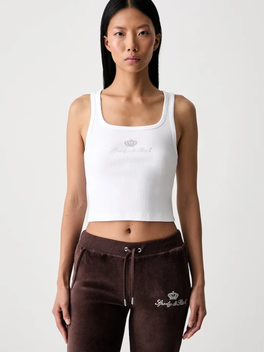Zdjęcie produktu Sporty & Rich x Juicy Couture top damski z bawełną