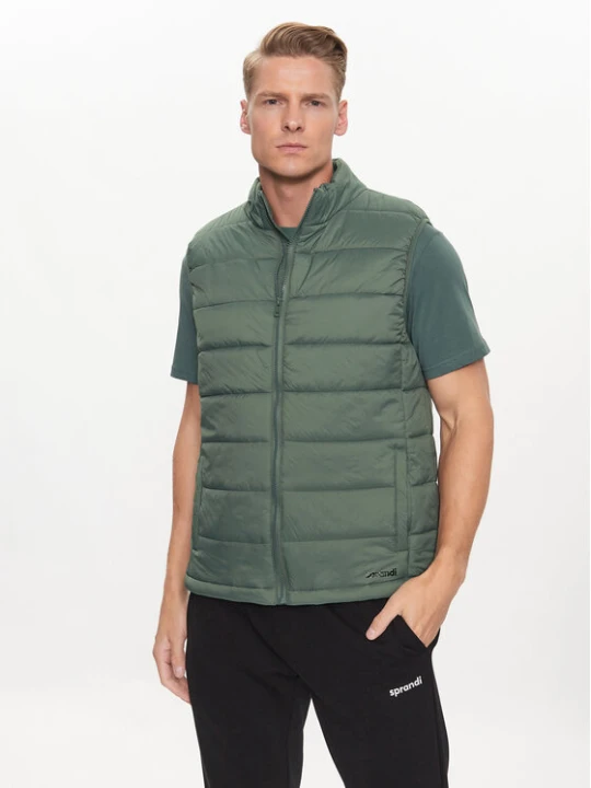 Zdjęcie produktu Sprandi Kamizelka SP3-KAM011 Zielony Regular Fit