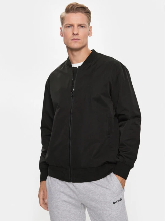 Zdjęcie produktu Sprandi Kurtka bomber SP3-KUM001 Czarny Regular Fit