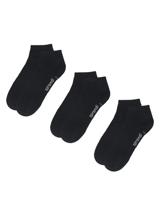 Zdjęcie produktu Sprandi Skarpety krótkie 0MB-003-AW23 (3-pack) Czarny