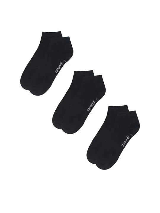 Zdjęcie produktu Sprandi Skarpety krótkie 0WB-001-AW23 (3-pack) Czarny
