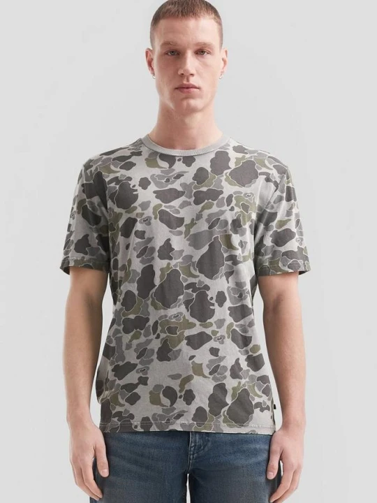 Zdjęcie produktu Sprany T-shirt z nadrukiem na całej powierzchni QS