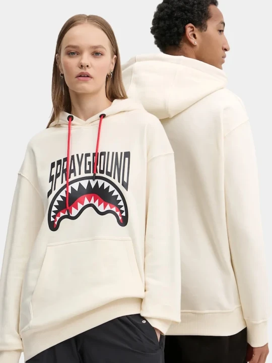 Zdjęcie produktu Sprayground bluza bawełniana beżowy