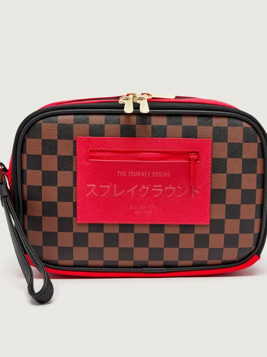 Zdjęcie produktu Sprayground Kosmetyczka RED REDEMPTION brązowy