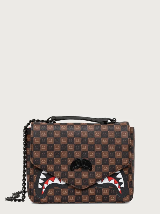 Zdjęcie produktu Sprayground listonoszka damska SHARKS IN PARIS brązowy