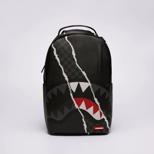 Zdjęcie produktu Sprayground Plecak Center Rip Revealing Gray Check czarny