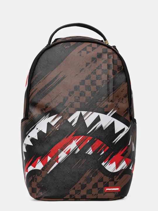 Zdjęcie produktu Sprayground plecak z imitacji skóry brązowy