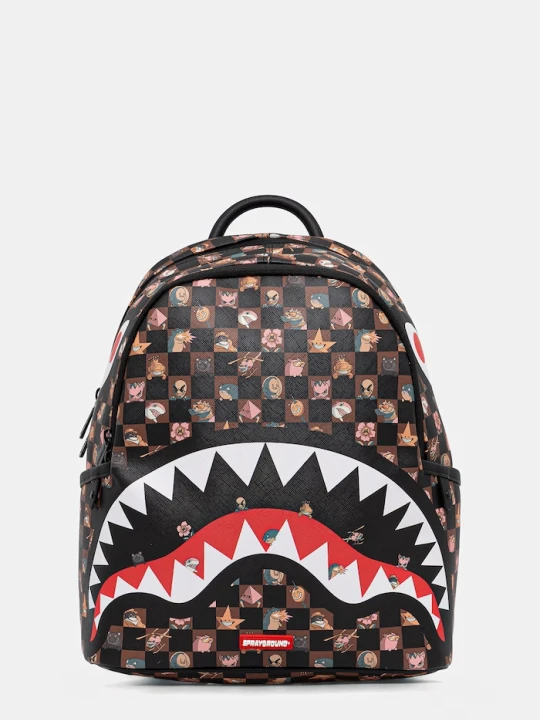 Zdjęcie produktu Sprayground plecak miejski z imitacji skóry brązowy