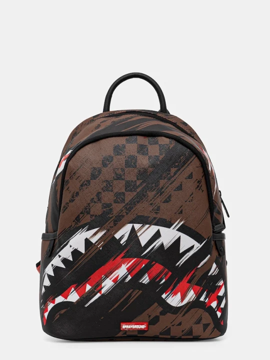 Zdjęcie produktu Sprayground plecak miejski z imitacji skóry brązowy