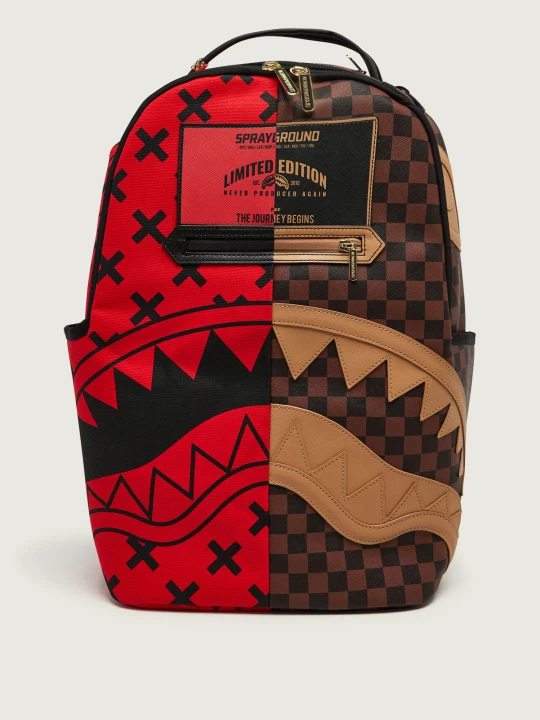 Zdjęcie produktu Sprayground Plecak Reverse Half Split czerwony