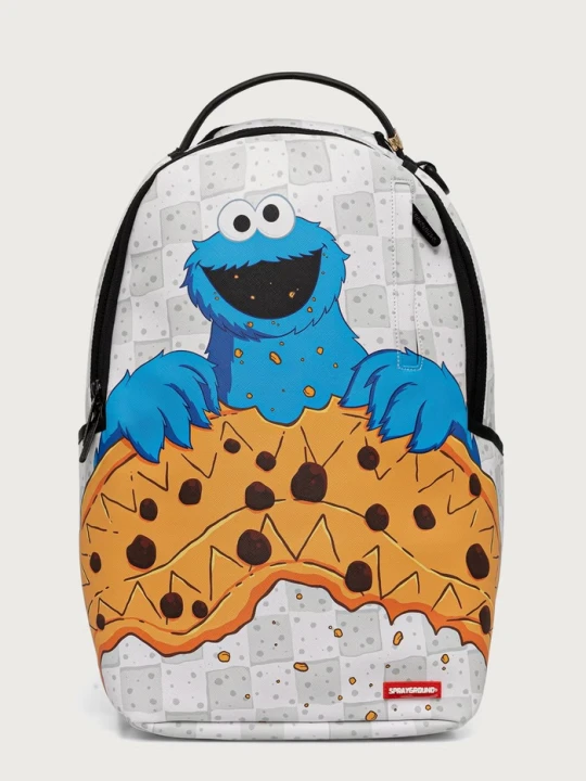 Zdjęcie produktu Sprayground plecak SESAME STREET COOKIE MONSTER biały