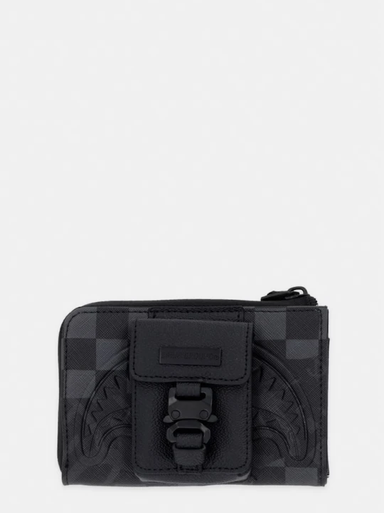 Zdjęcie produktu Sprayground portfel z imitacji skóry czarny