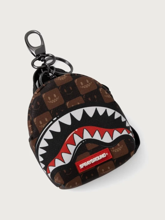 Zdjęcie produktu Sprayground przypinka SHARKS IN PARIS brązowy