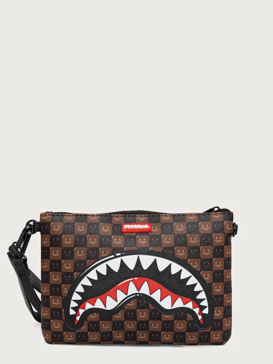 Zdjęcie produktu Sprayground saszetka SHARKS IN PARIS brązowy