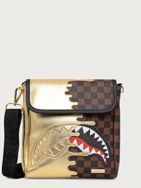 Zdjęcie produktu Sprayground saszetka SHARKS IN PARIS brązowy