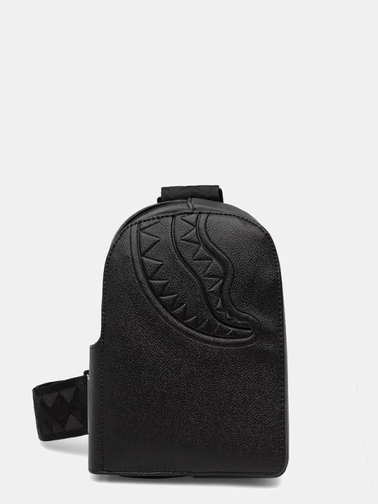 Zdjęcie produktu Sprayground saszetka z imitacji skóry czarny