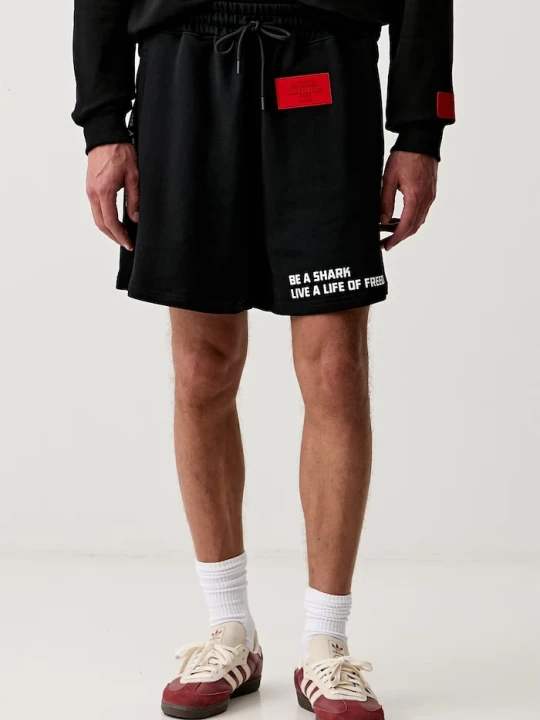Zdjęcie produktu Sprayground szorty dresowe męskie bawełniane czarny