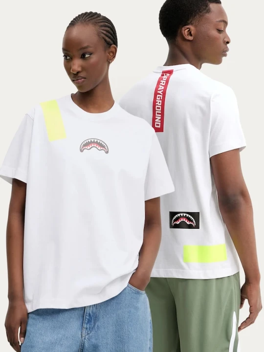 Zdjęcie produktu Sprayground t-shirt bawełniany biały