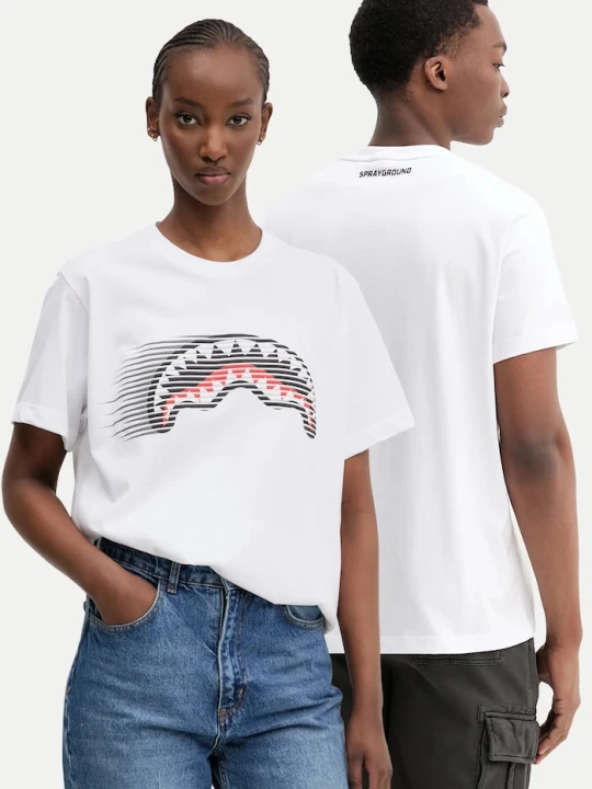 Zdjęcie produktu Sprayground t-shirt bawełniany biały