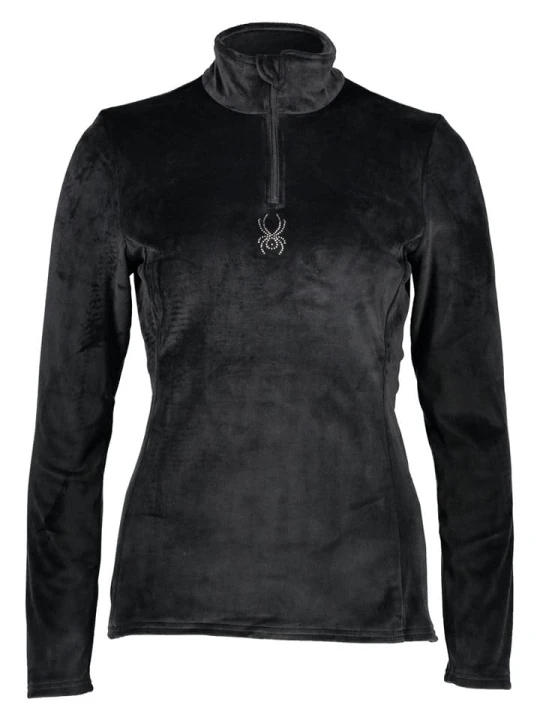 Zdjęcie produktu SPYDER Bluza polarowa "Shimmer" w kolorze antracytowym rozmiar: L