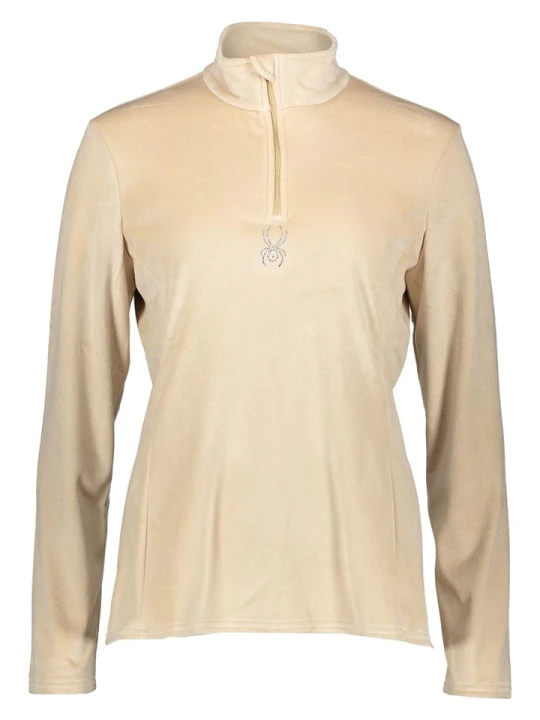 Zdjęcie produktu SPYDER Bluza polarowa "Shimmer" w kolorze beżowym rozmiar: XL