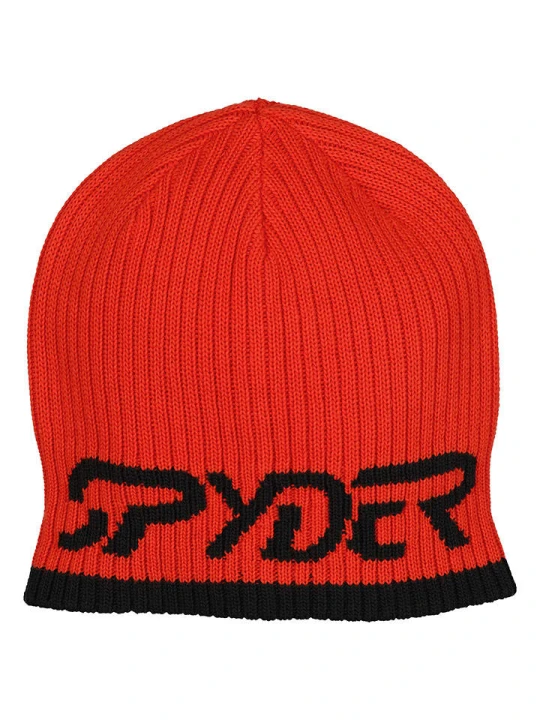 Zdjęcie produktu SPYDER Czapka beanie "Logo" w kolorze czerwonym rozmiar: onesize