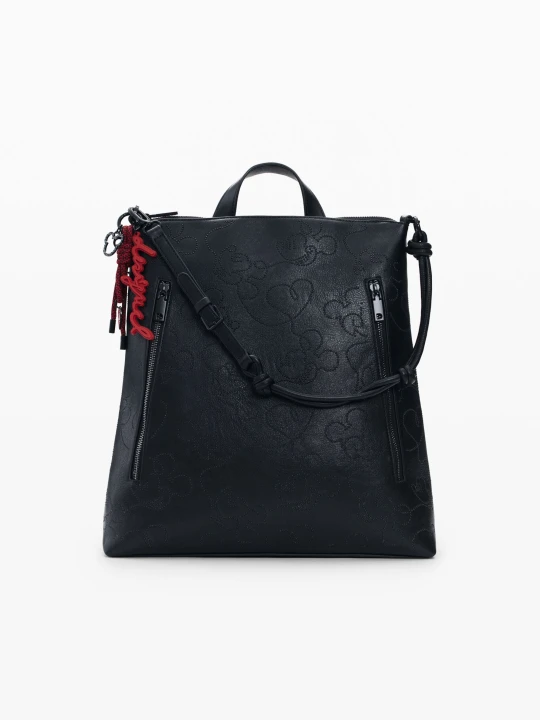 Zdjęcie produktu Średni plecak z aplikacjami Mickey Mouse™ Desigual czarny
