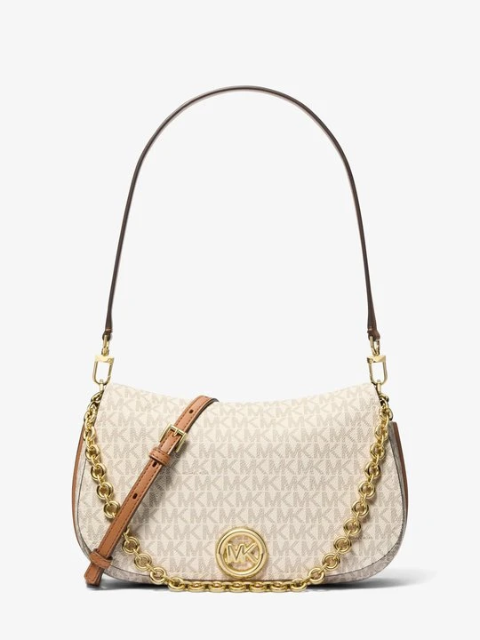 Zdjęcie produktu Średnia dwustronna torebka na ramię Nolita z charakterystycznym logo Michael Kors