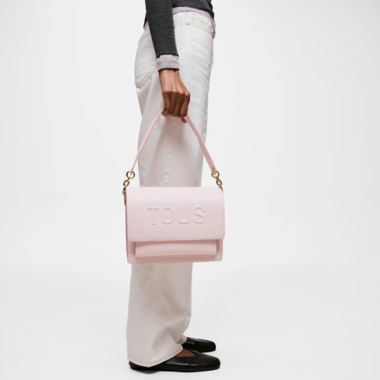 Zdjęcie produktu Średnia Jasnoróżowa Torebka Przez Ramię Audree Tous Brenda - Tous DARK PINK