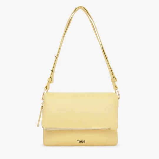 Zdjęcie produktu Średnia Jasnożółta Torebka Przez Ramię Tous Audree Soft - Tous LIGHT YELLOW