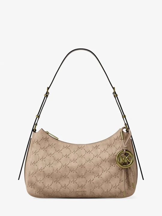 Zdjęcie produktu Średnia skórzana torba na ramię Nolita ze ściegiem okładkowym Michael Kors