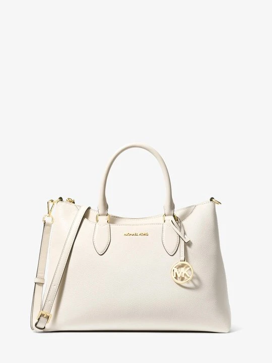 Zdjęcie produktu Średnia torba Austen ze skóry Michael Kors JASNOKREMOWY (Naturalny)