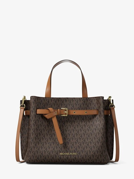 Zdjęcie produktu Średnia torba Emilia z charakterystycznym logo Michael Kors