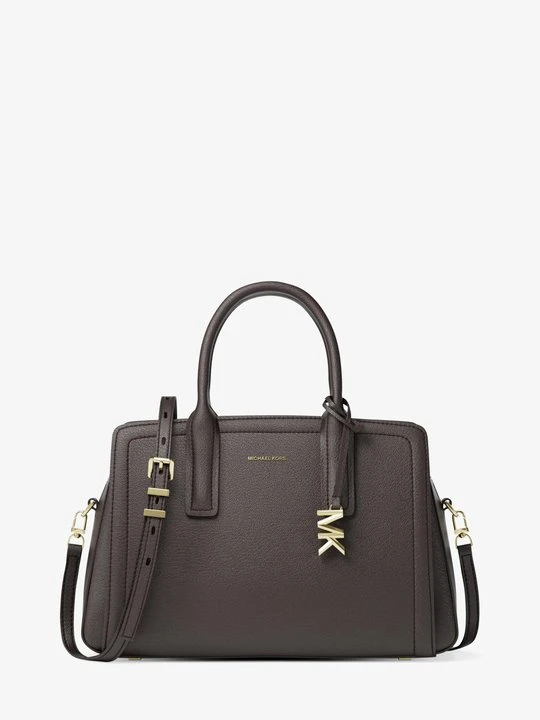 Zdjęcie produktu Średnia torba Laila ze skóry Michael Kors CZEKOLADOWY (Brązowy)