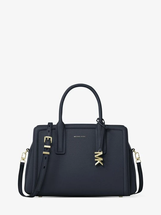 Zdjęcie produktu Średnia torba Laila ze skóry Michael Kors PÓŁNOC (Niebieski)