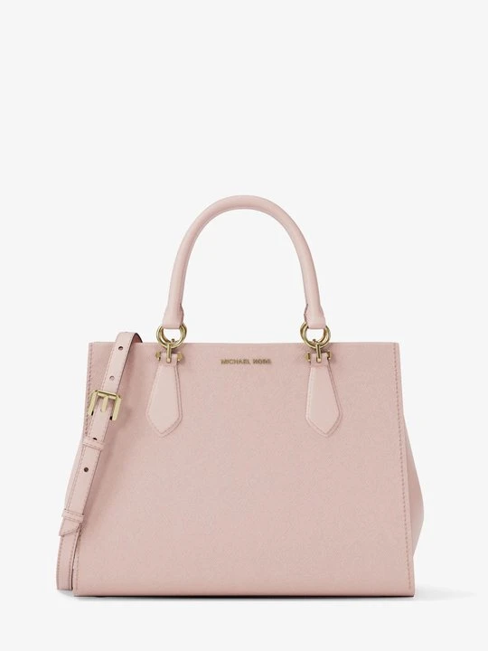 Zdjęcie produktu Średnia torba Marylin ze skóry saffiano Michael Kors RÓŻ DO POLICZKÓW (Różowy)
