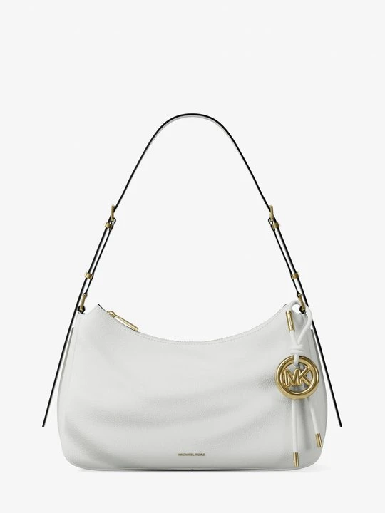 Zdjęcie produktu Średnia torba na ramię Nolita ze skóry groszkowej Michael Kors SKORUPKA JAJKA (Naturalny)