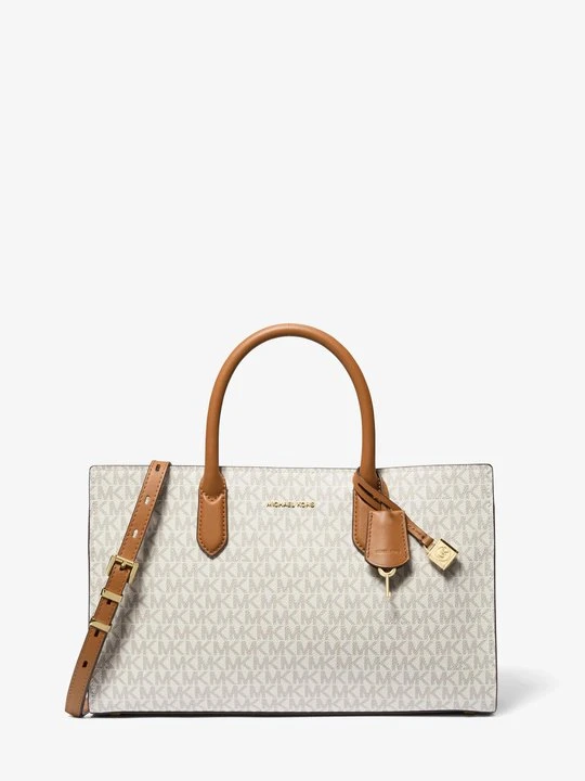 Zdjęcie produktu Średnia torba Scarlett z paskiem i charakterystycznym logo Michael Kors