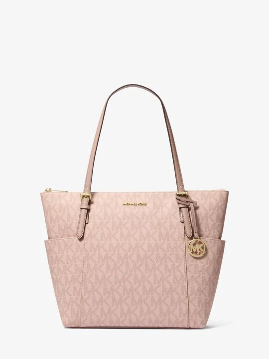 Zdjęcie produktu Średnia torba tote Charlotte z zapięciem na zamek i charakterystycznym logo Michael Kors