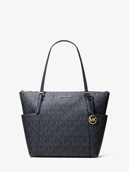 Zdjęcie produktu Średnia torba tote Charlotte z zapięciem na zamek i charakterystycznym logo Michael Kors