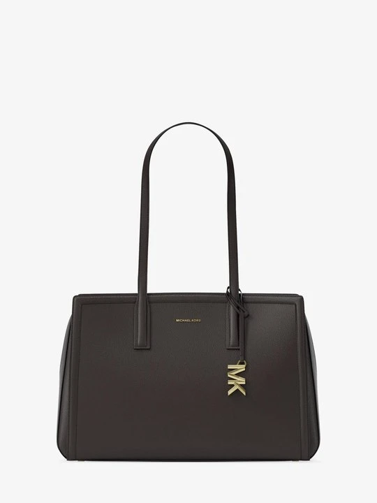 Zdjęcie produktu Średnia torba tote Laila ze skóry Michael Kors CZEKOLADOWY (Brązowy)