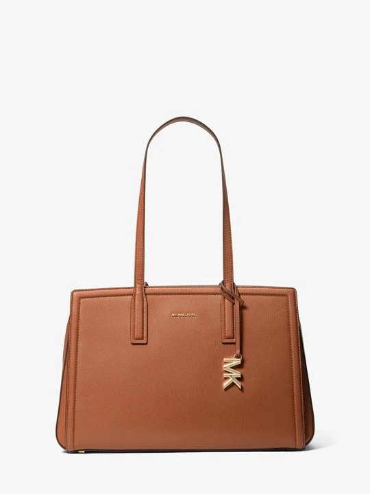 Zdjęcie produktu Średnia torba tote Laila ze skóry Michael Kors BRĄZOWY (Brązowy)