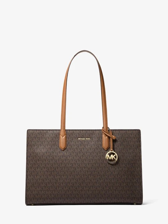 Zdjęcie produktu Średnia torba tote Scarlett z charakterystycznym logo Michael Kors