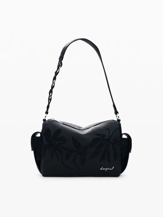 Zdjęcie produktu średnia torebka hafty charms Desigual czarny
