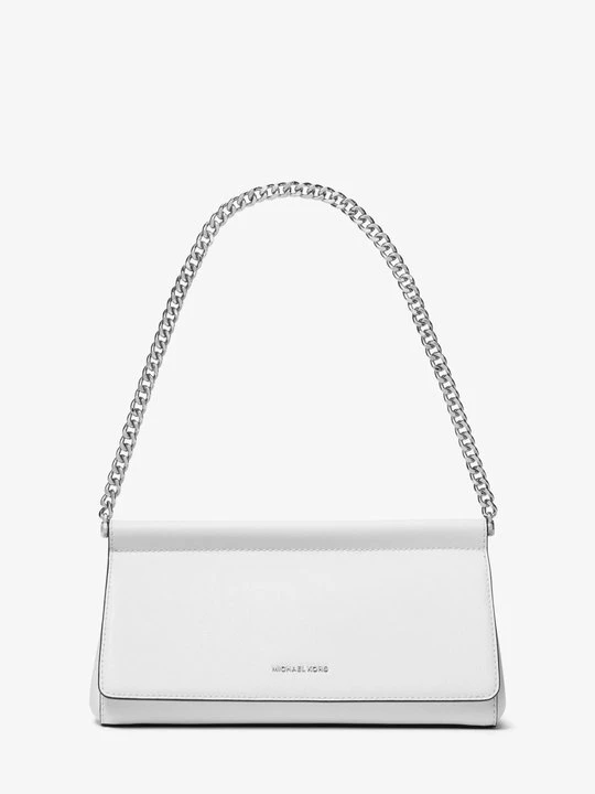 Zdjęcie produktu Średnia torebka Carmine ze skóry Michael Kors OPTYCZNA BIEL (Biały)