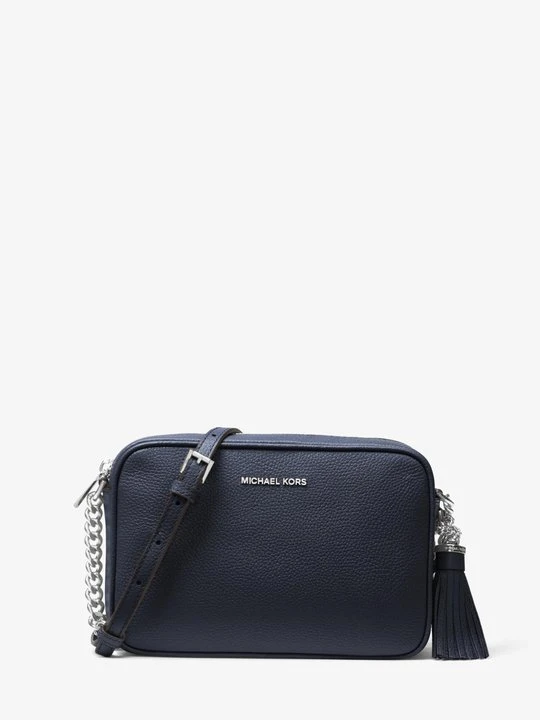 Zdjęcie produktu Średnia torebka do przewieszenia przez ramię Jet Set z logo Michael Kors GRANATOWY (Niebieski)