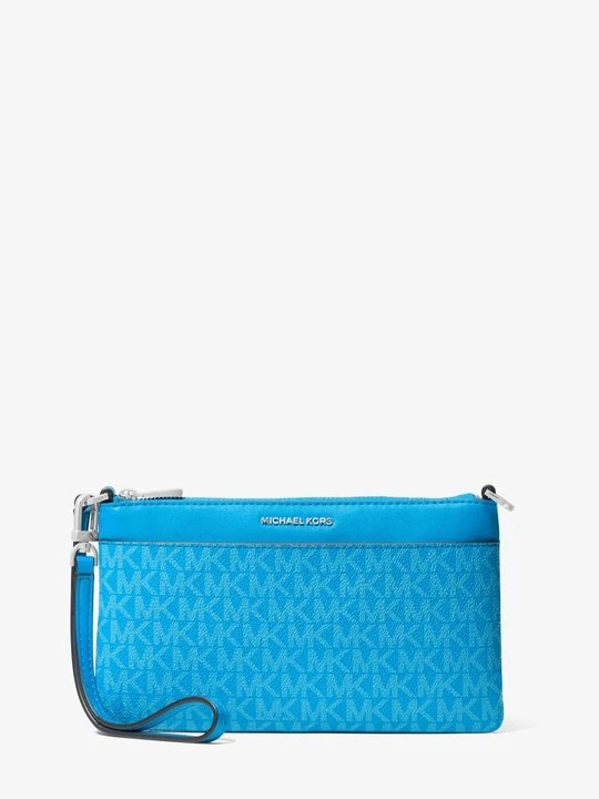 Zdjęcie produktu Średnia torebka Jet Set na nadgarstek z charakterystycznym logo z odpinanym paskiem Michael Kors