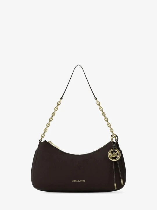 Zdjęcie produktu Średnia torebka Nolita z nubuku z łańcuszkiem Michael Kors CZEKOLADOWY (Brązowy)